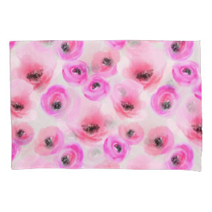 Flores Rosa Aquarela Arte Digital