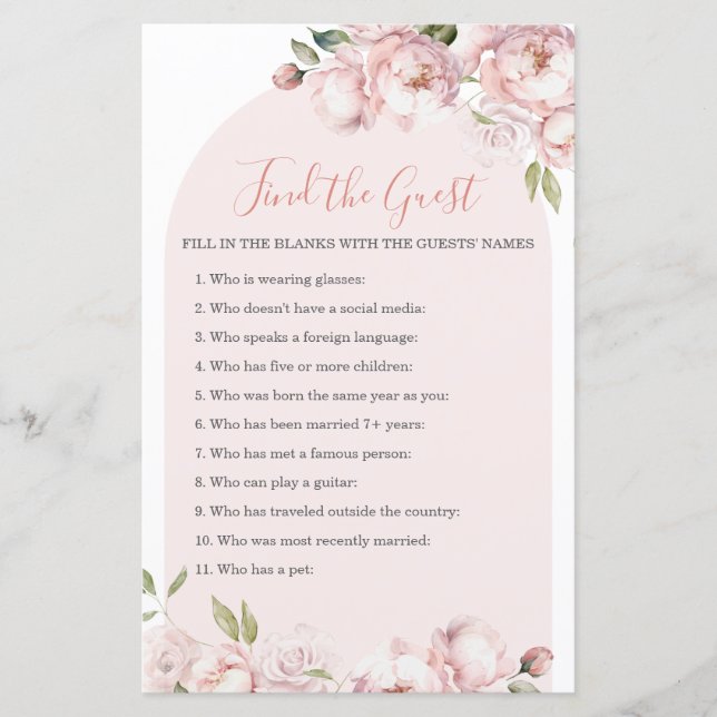 Flores Rosa, Bebê De Sangue, Encontre O Convidado (Frente)