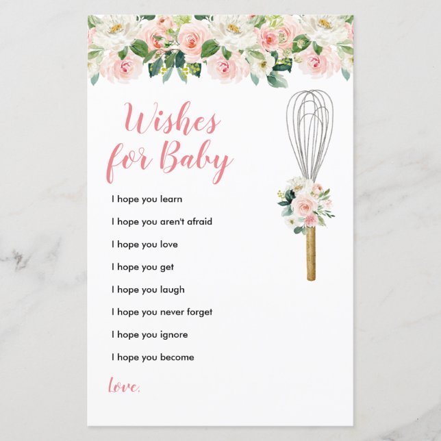 Flores Rosa Deseja Bebê Verde Floral (Frente)