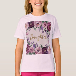 Flores Rosa Filhas De Camisa