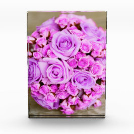 Flores Roxas de Bouquet