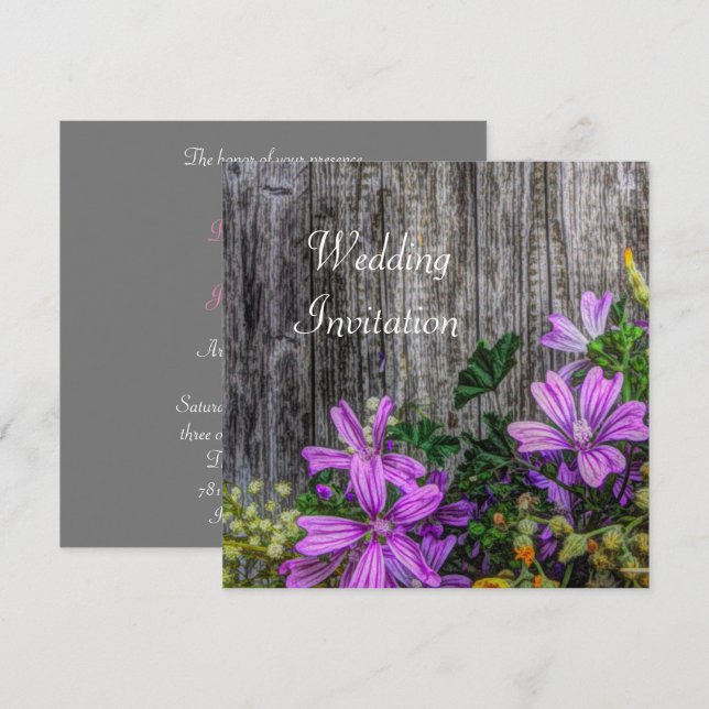 Flores Russas No Conselho Do Celeiro (Frente/Verso)