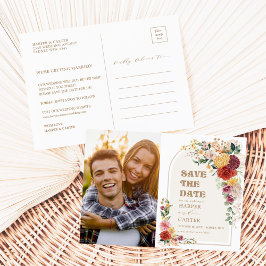 Flores Rustic Pampas Grass Boho Salvem a Data