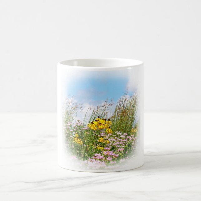 Flores selvagens 11 caneca (Centro)