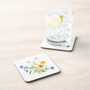 Flores selvagens Beber Porta copos