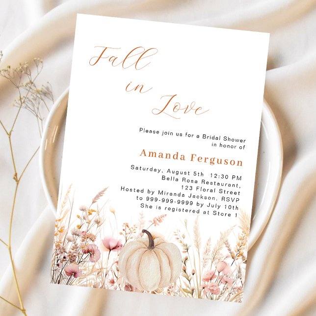 Flores selvagens caem Chá de panela do orçamento d (Criador carregado)