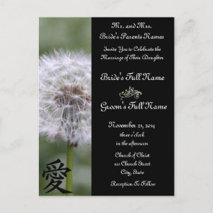 Flores Selvagens Convites para Casamento e Favorit
