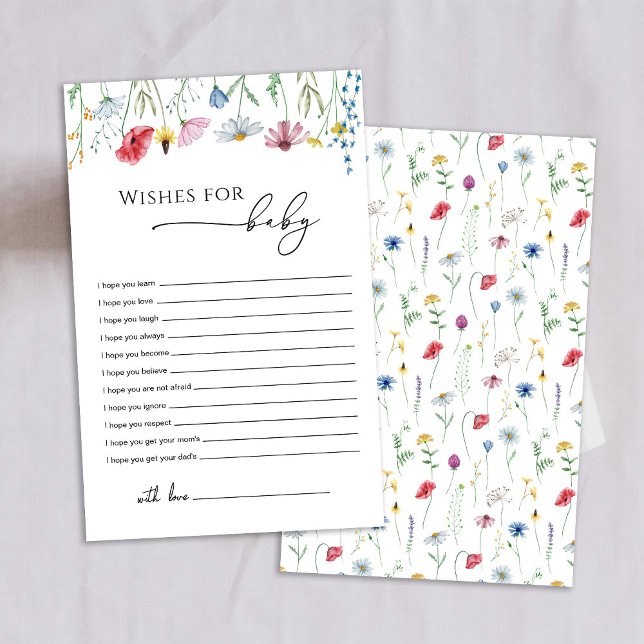 Flores selvagens Desejos de caça aos bebês (Criador carregado)