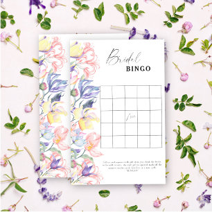 Flores selvagens - jogo do bingo Chá de panela