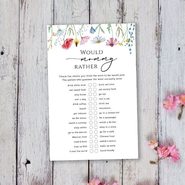 Flores Selvagens Mamães Jogo de Bebê (Criador carregado)