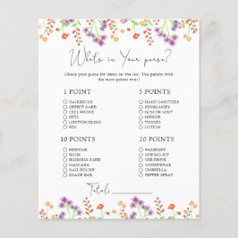 Flores selvagens O que há no seu jogo de bolsa