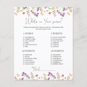 Flores selvagens O que há no seu jogo de bolsa