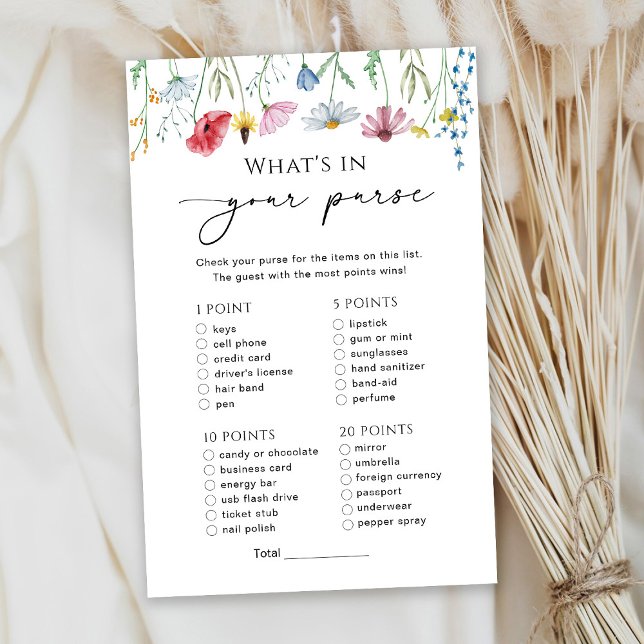 Flores selvagens O que há no seu Jogo do Bebê (Criador carregado)