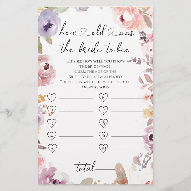 Flores selvagens Quantos anos tinha a noiva para s (Frente)