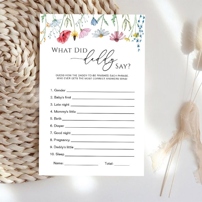 Flores Selvagens Que Pai Dizia Jogo (Criador carregado)