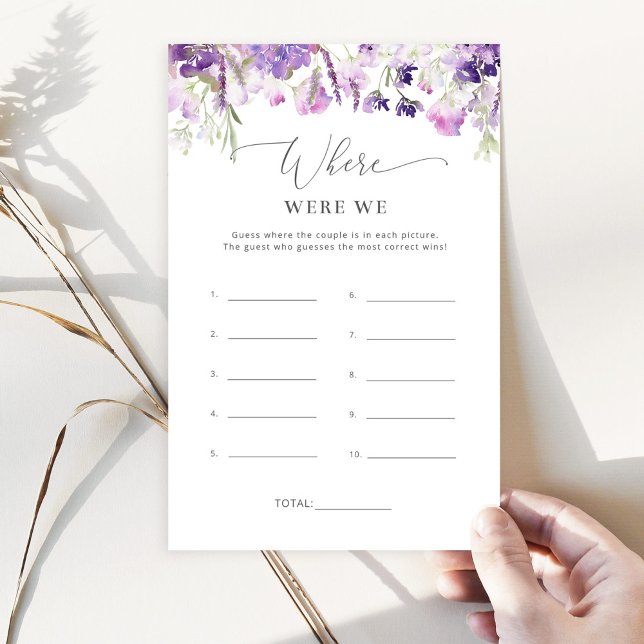 Flores selvagens roxas éramos um jogo de chá de pa (Criador carregado)