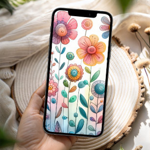 Flores Silvestres Coloridas Caprichosas   Capinha 