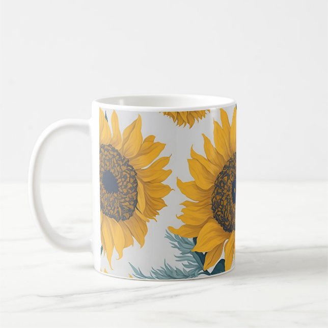 Flores solares - Caneca de verão (Esquerda)