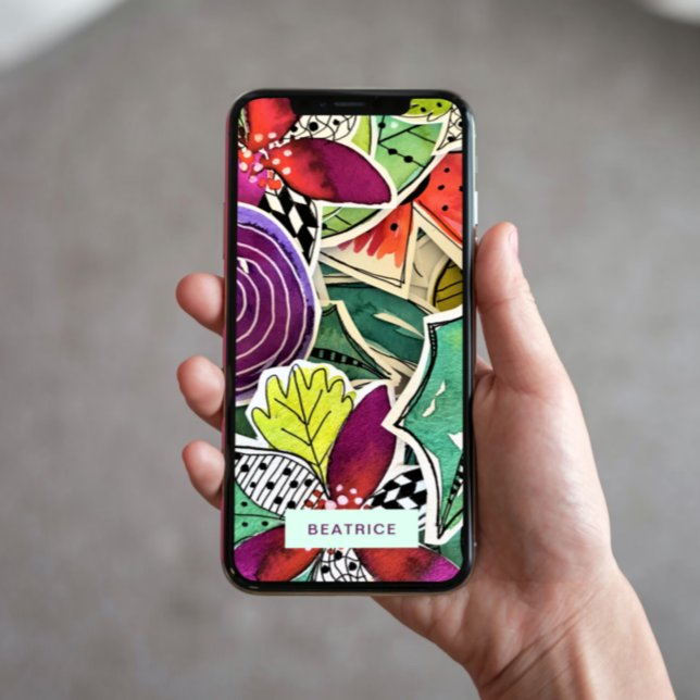 Flores Tropicais deixam a Girly em impressão (Criador carregado)