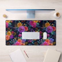 Flores Vibrantes no Floral da Vintagem Elegante Pr