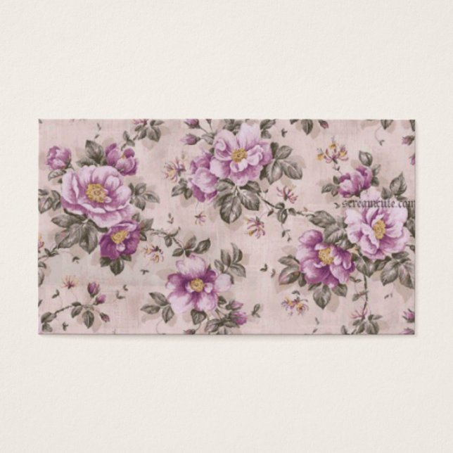 Flores Vintage (Frente)
