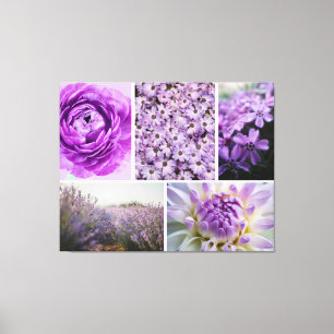 Flores Zazzle pintura canvas