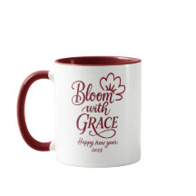 Floresça com Graça – Ano Novo 2026 Caneca Combo