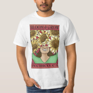 Florescer e Crescer em Chico, CA Camiseta de Valor