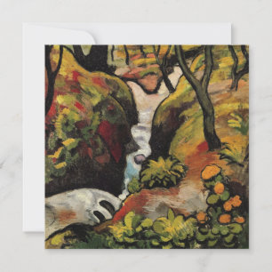 Floresta Brook por August Macke Expressionismo Vin