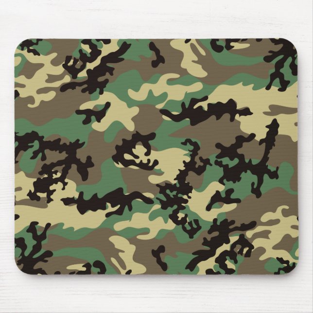 Floresta Camo Mousepad (Frente)