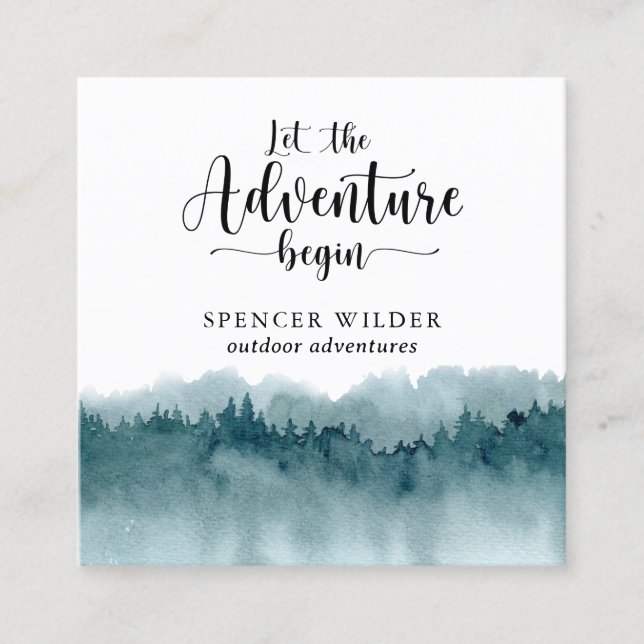 Floresta Cartão de visita (Frente)