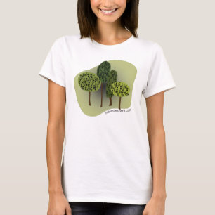 Floresta da camisa das mulheres de Accidentals
