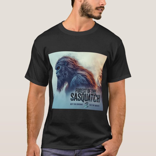 Floresta da camiseta Sasquatch (Frente)