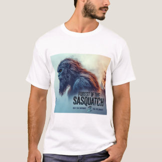 Floresta da camiseta Sasquatch