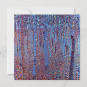 Floresta de faias por Gustav Klimt, Arte Nova vint