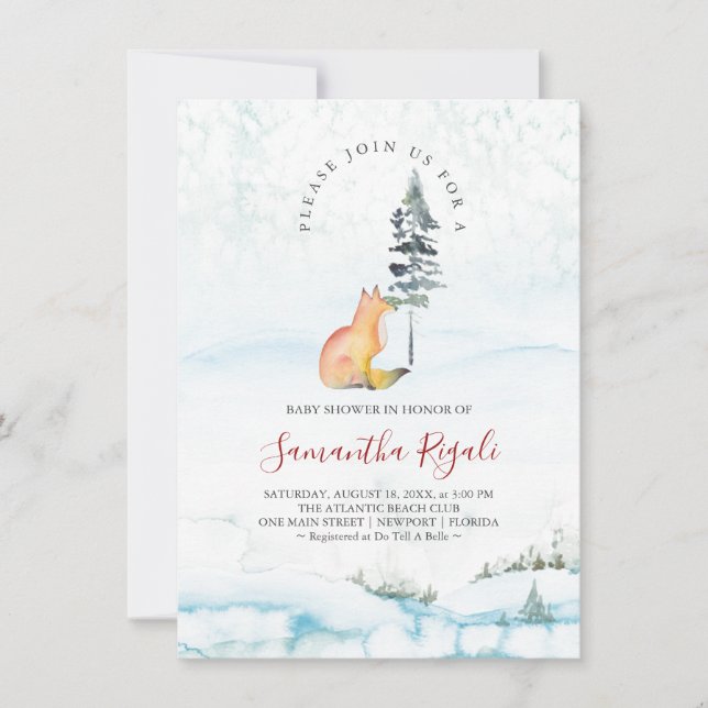 Floresta de Fox e Chá de fraldas verde (Frente)