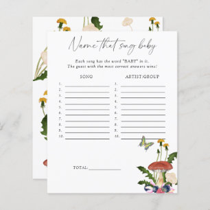 floresta de fungos - Nomeie esse jogo de chá de fr