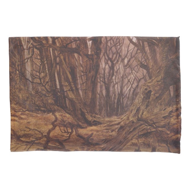 Floresta de Madeira Assombrada na Queda (Frente-Esquerda)