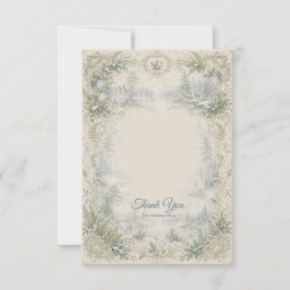 Floresta de Sage Toile Agradecimento Bosque