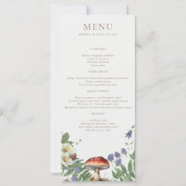 Floresta Elegante | Menu de Casamento na Floresta