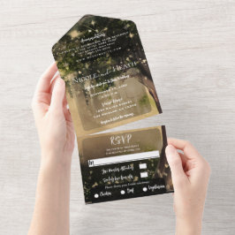 Floresta Encantada Vintage Casamento Caprichoso em