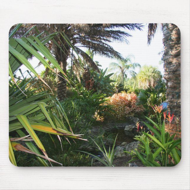 Floresta luxúria Mousepad (Frente)