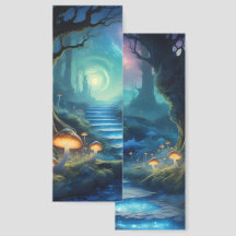 Floresta Misteriosa de Cogumelos com Portal