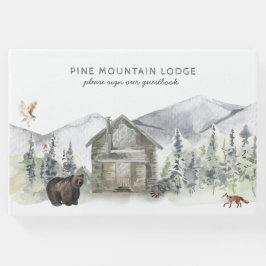 Floresta Montanha | Livro de Convidados de Lodge d