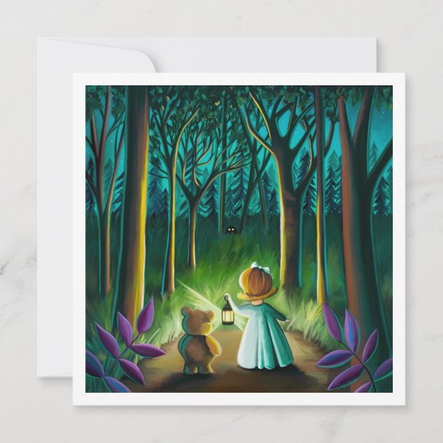 Floresta Spooky - Mini Impressão (Frente)