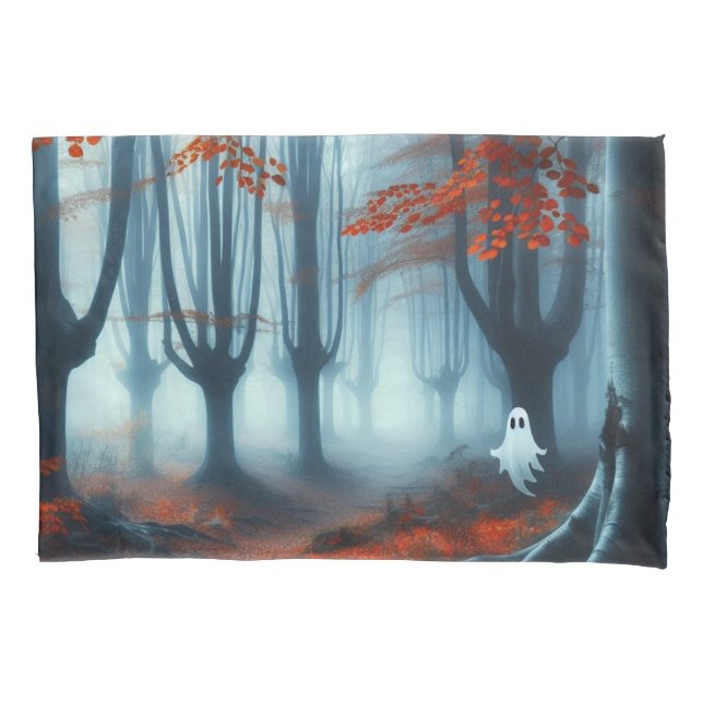 Florestas de outono assustadas com um fantasma (Frente)