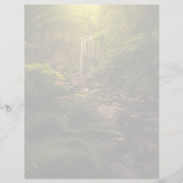 Florestas | Destaques da luz solar Cascata (Frente)
