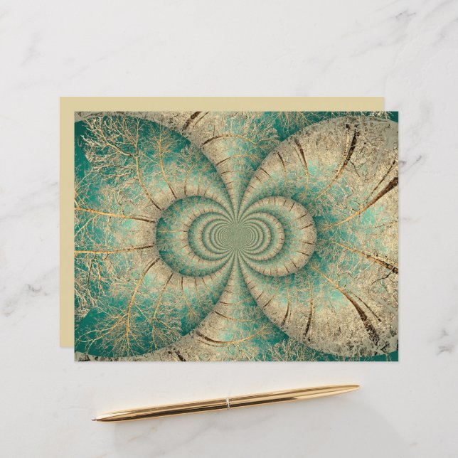 Florestas Marrons Verdes (Frente/Verso In Situ)