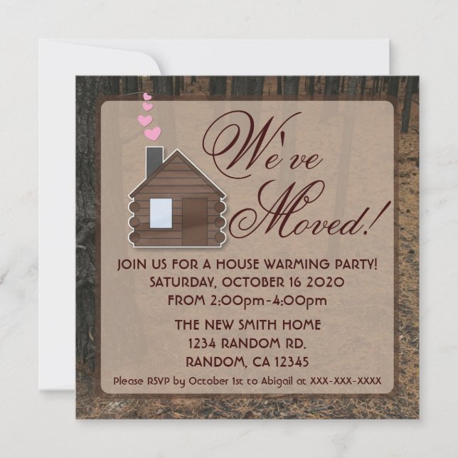 Florestas russas carregam novos convites para casa (Frente)