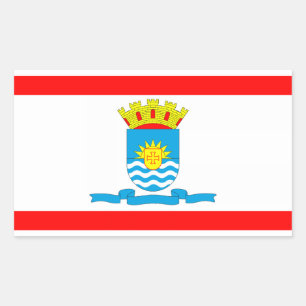Florianópolis, etiquetas brasileiras da bandeira